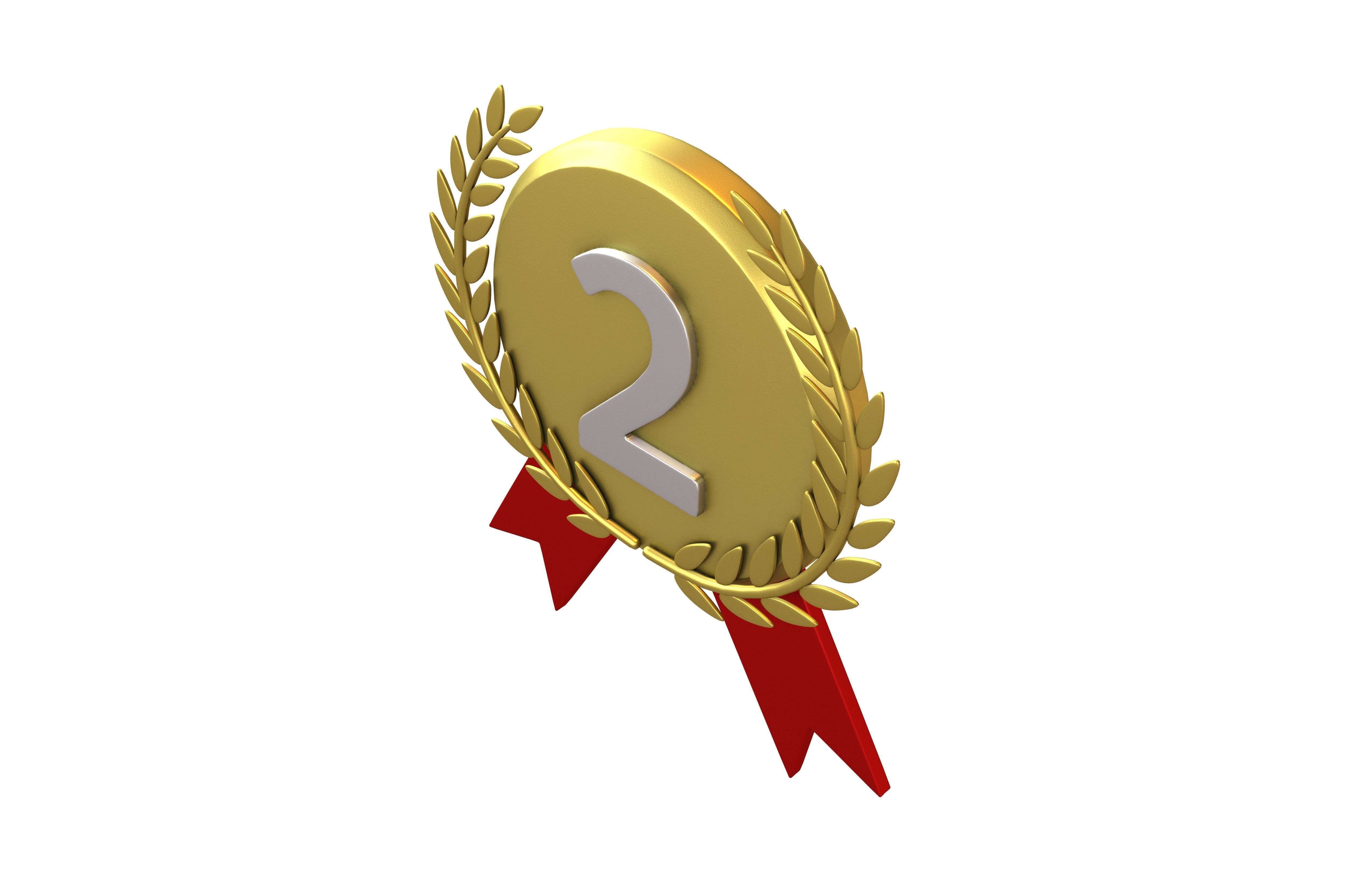 Ranking Metal V2 001 Low-poly 3D model_1