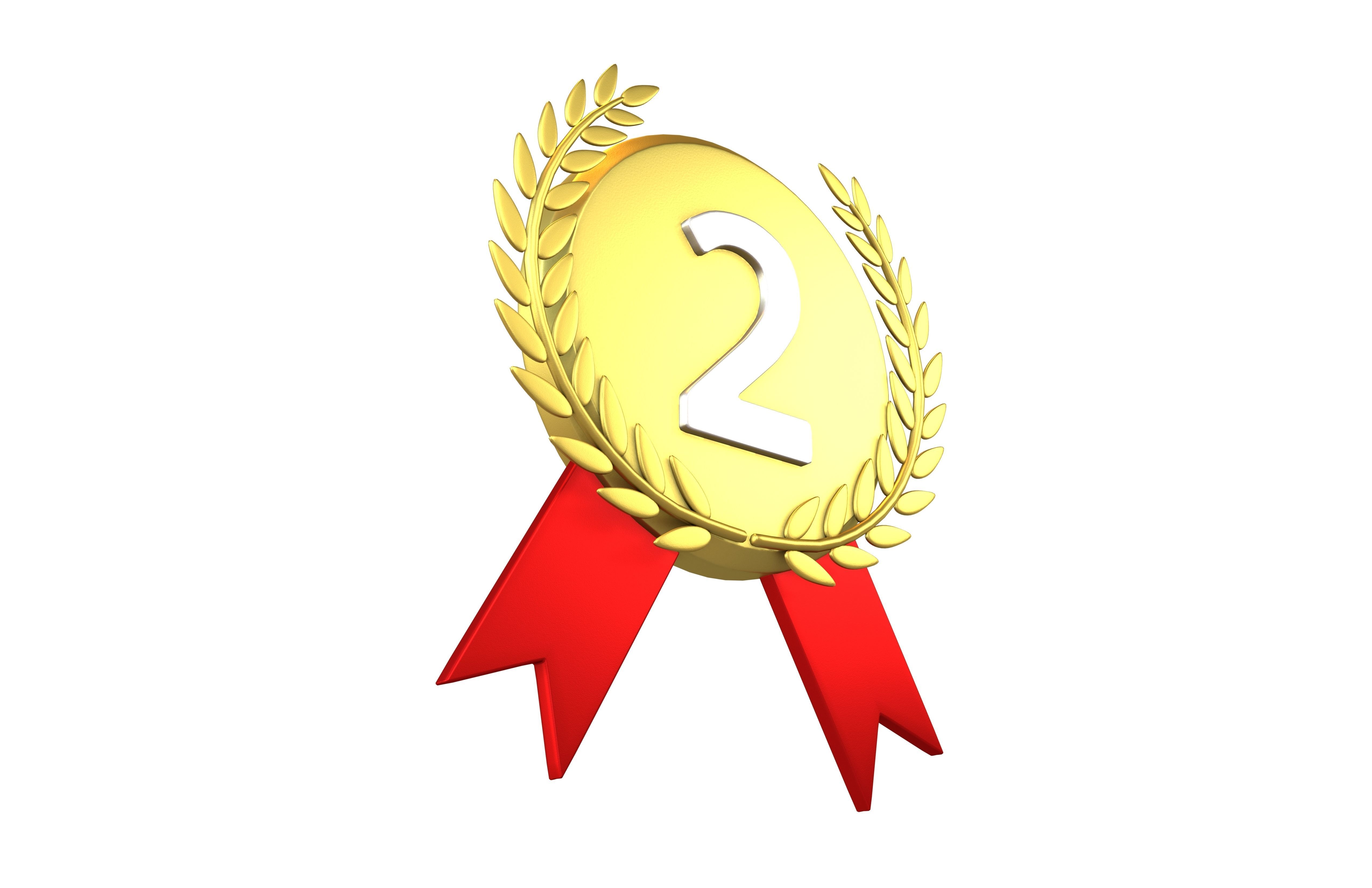 Ranking Metal V2 001 Low-poly 3D model_2