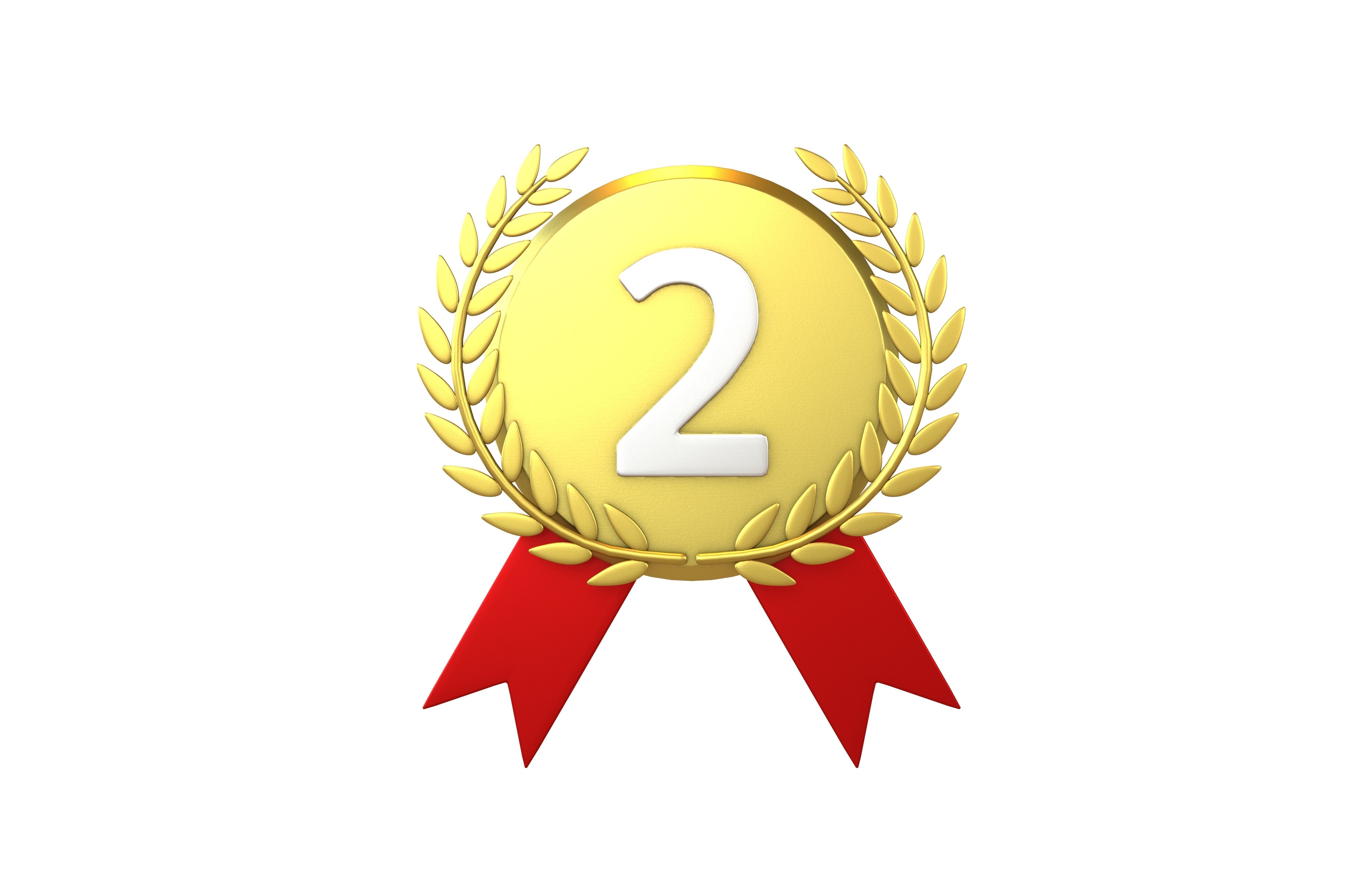 Ranking Metal V2 001 Low-poly 3D model_3