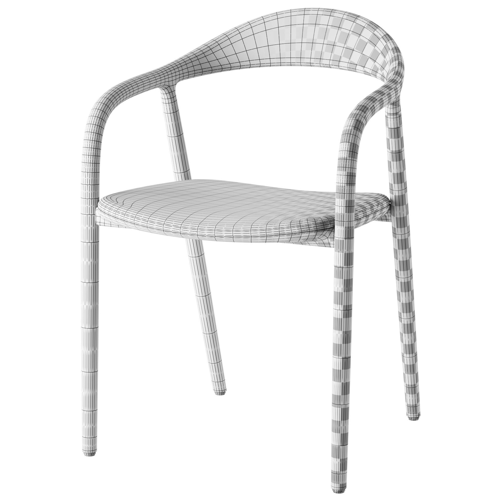 Neva Chair By Artisan 3D model_12