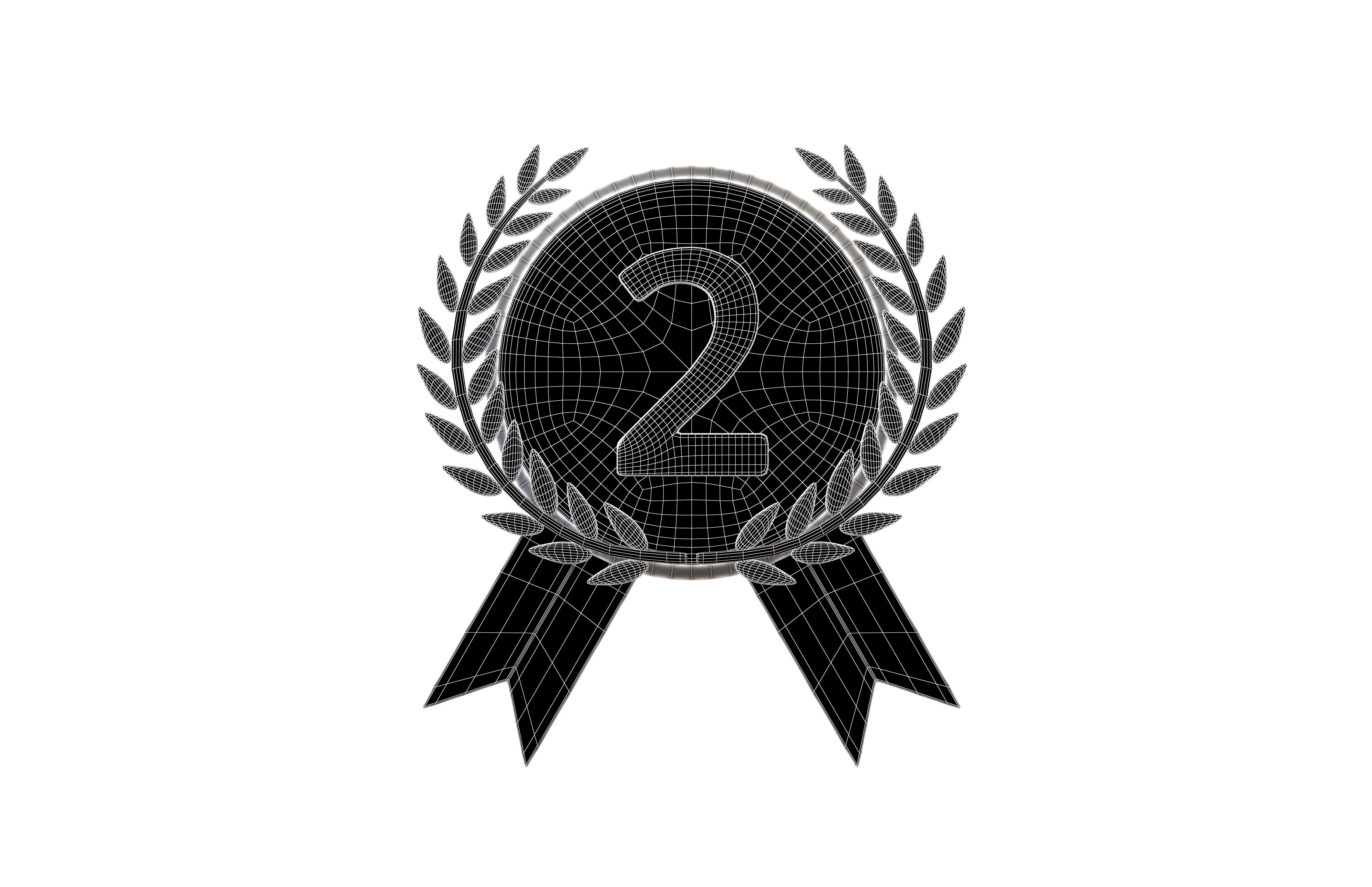 Ranking Metal V2 003 Low-poly 3D model_5