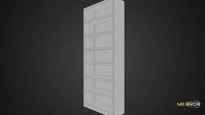 Game Ready White Bookshelf