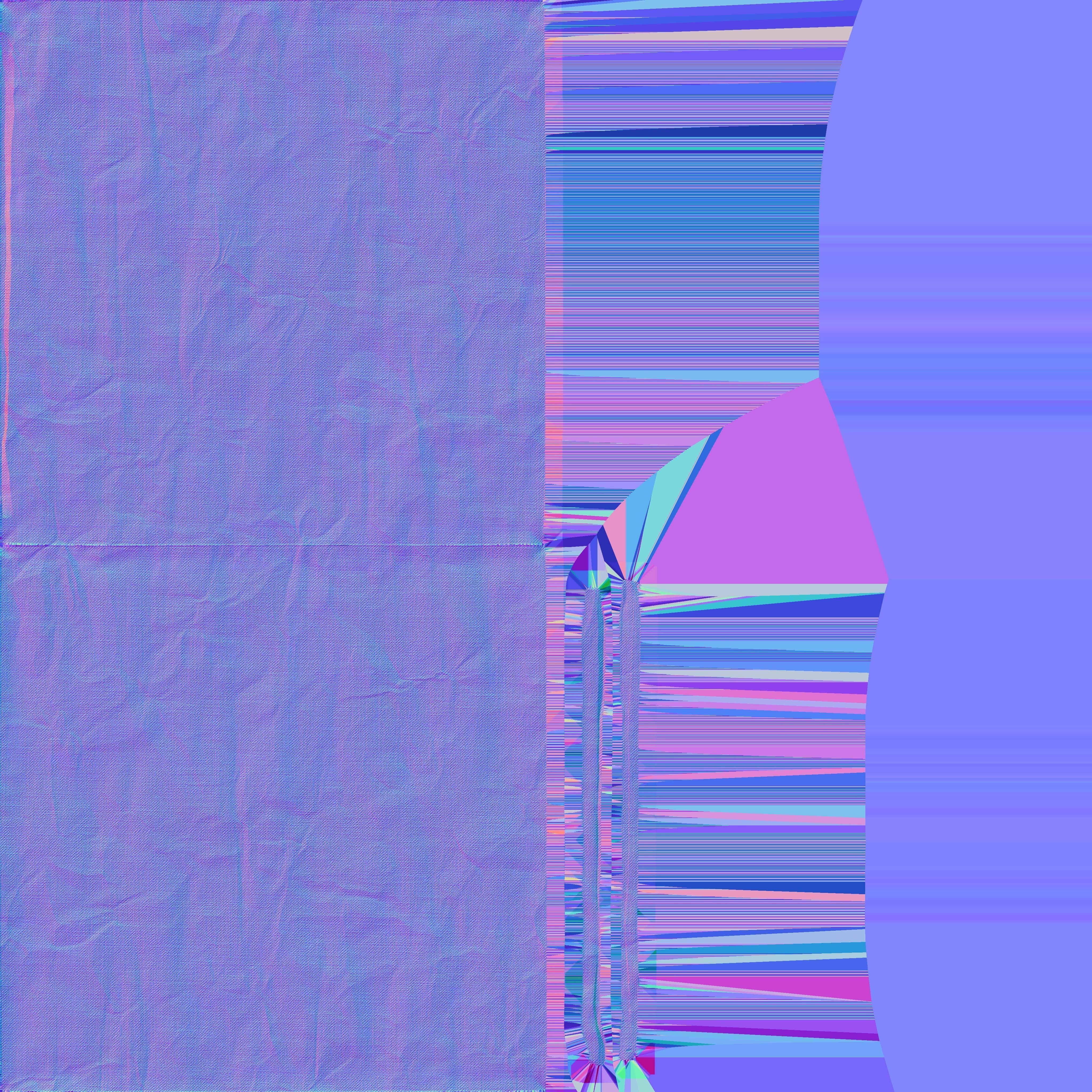 Game Ready Gray Cushion Low-poly 3D model_16