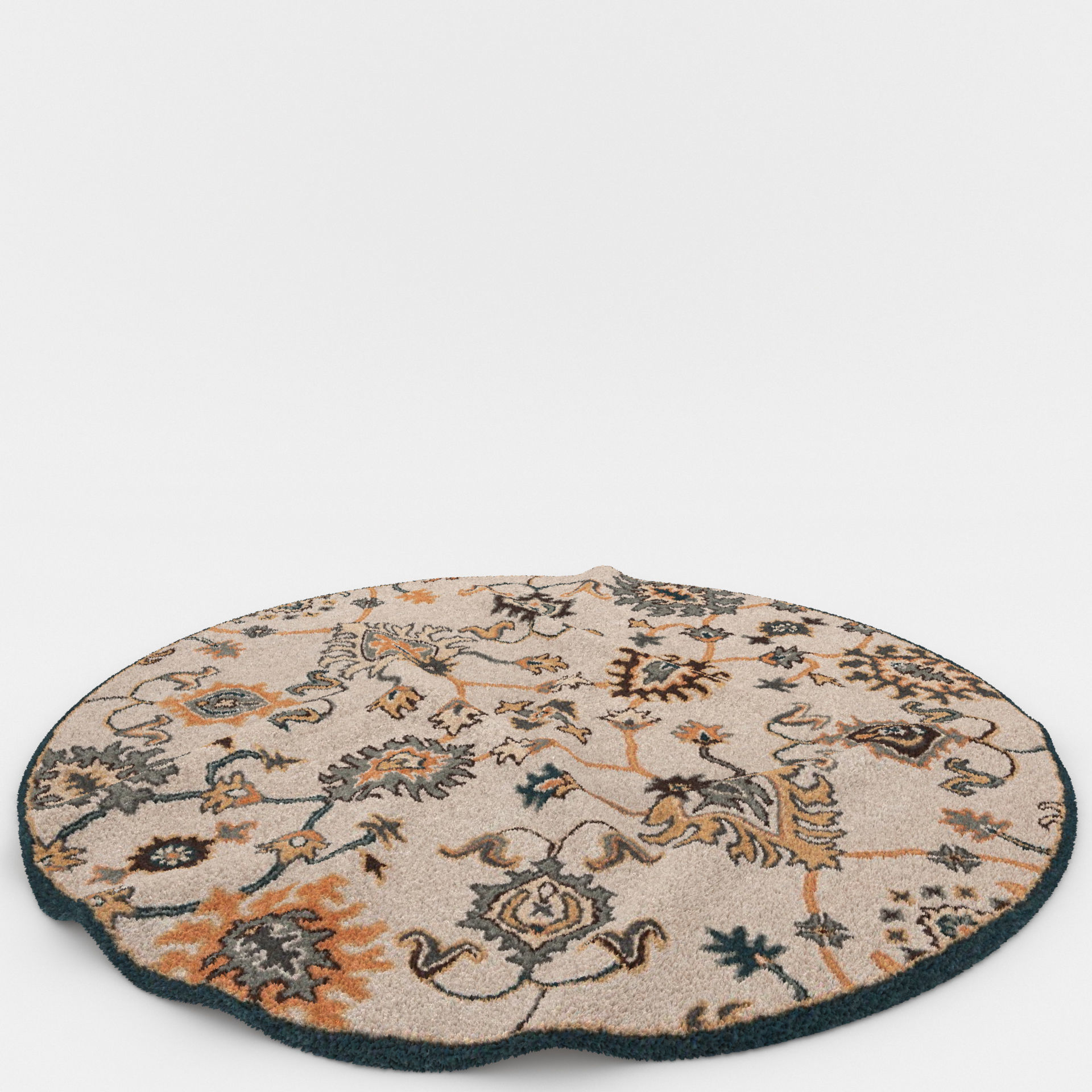 Rugs No 896 Low-poly 3D model_5