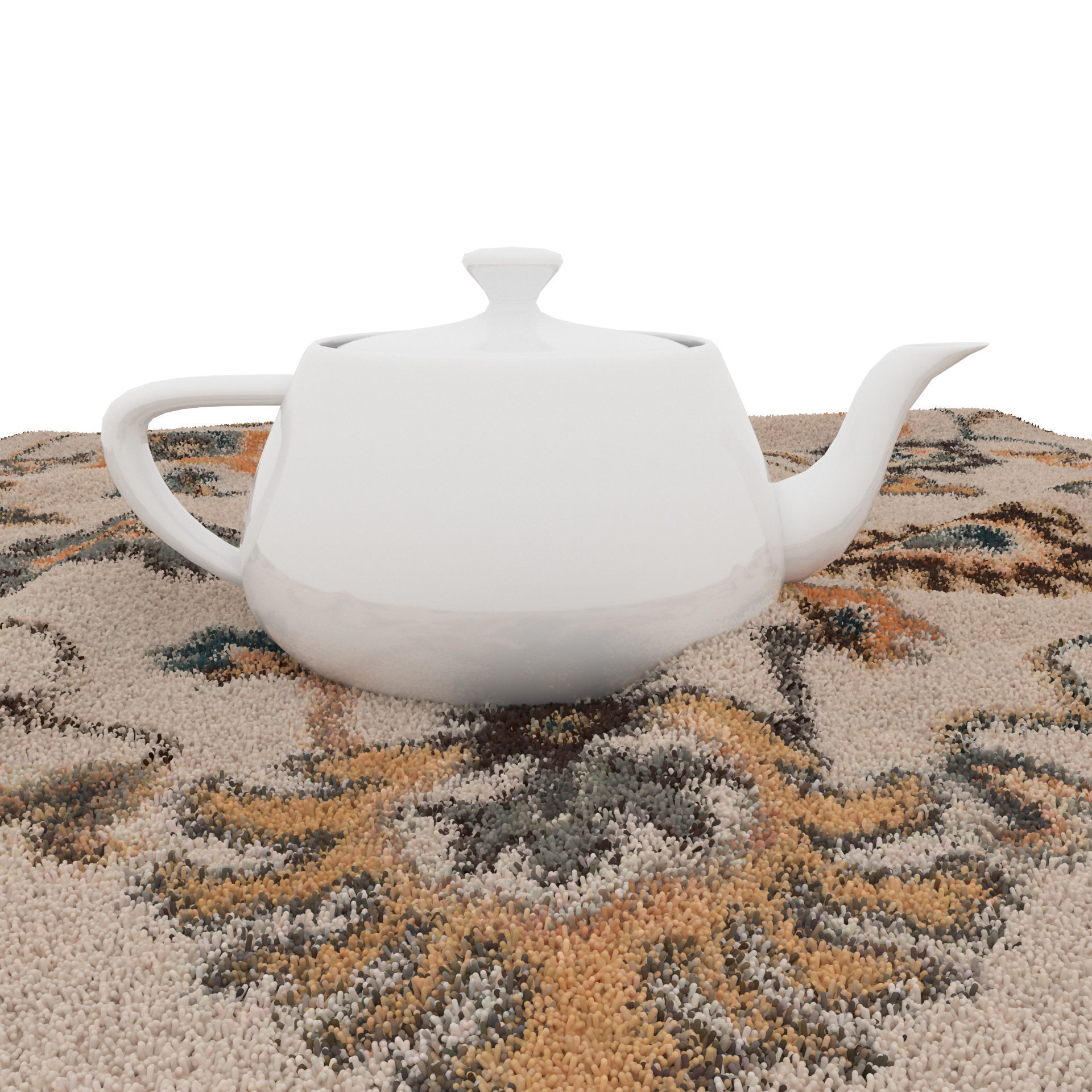 Rugs No 896 Low-poly 3D model_6