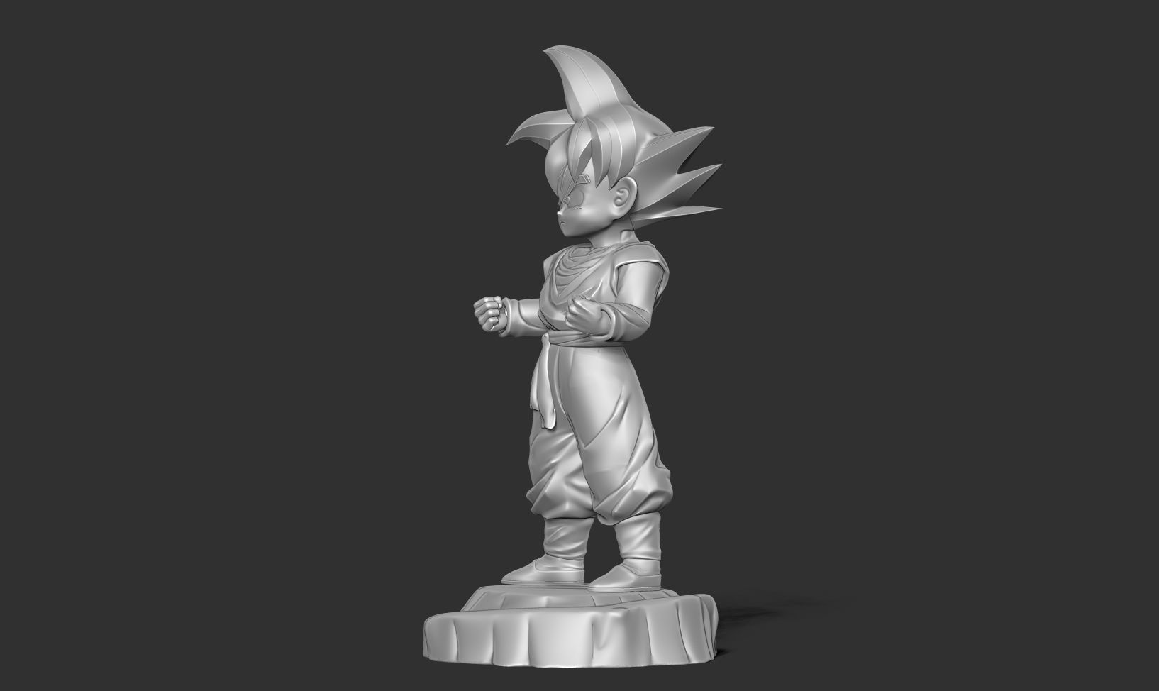 Son Goten - Dragon Ball Fanart 3D print model_13