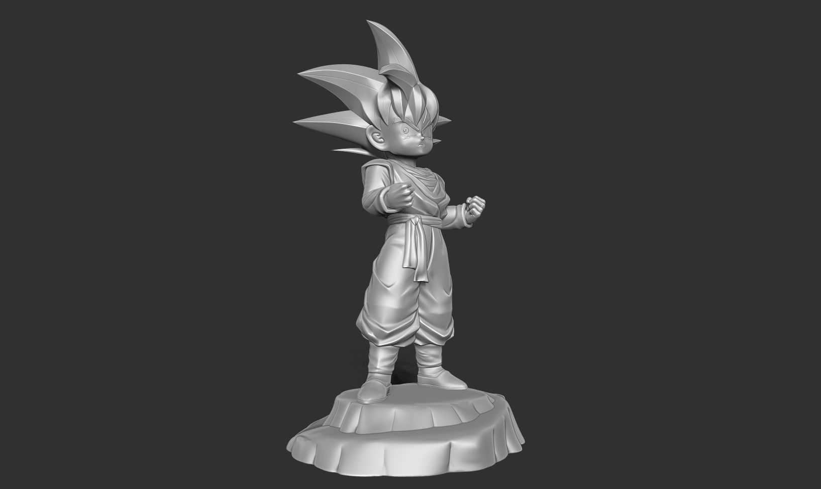 Son Goten - Dragon Ball Fanart 3D print model_18