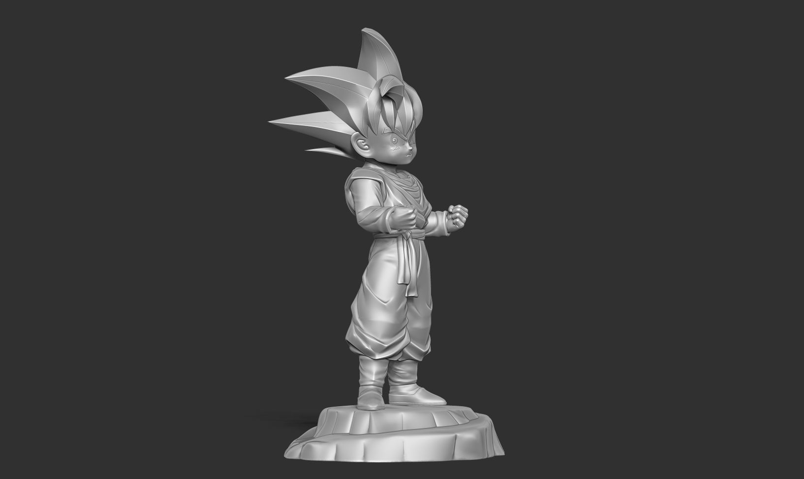 Son Goten - Dragon Ball Fanart 3D print model_11