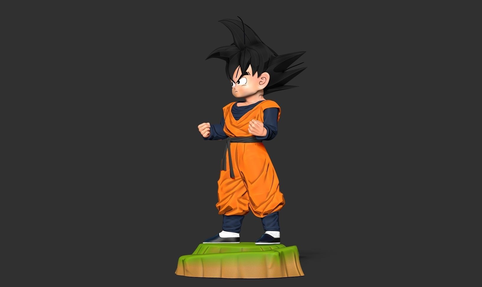 Son Goten - Dragon Ball Fanart 3D print model_10