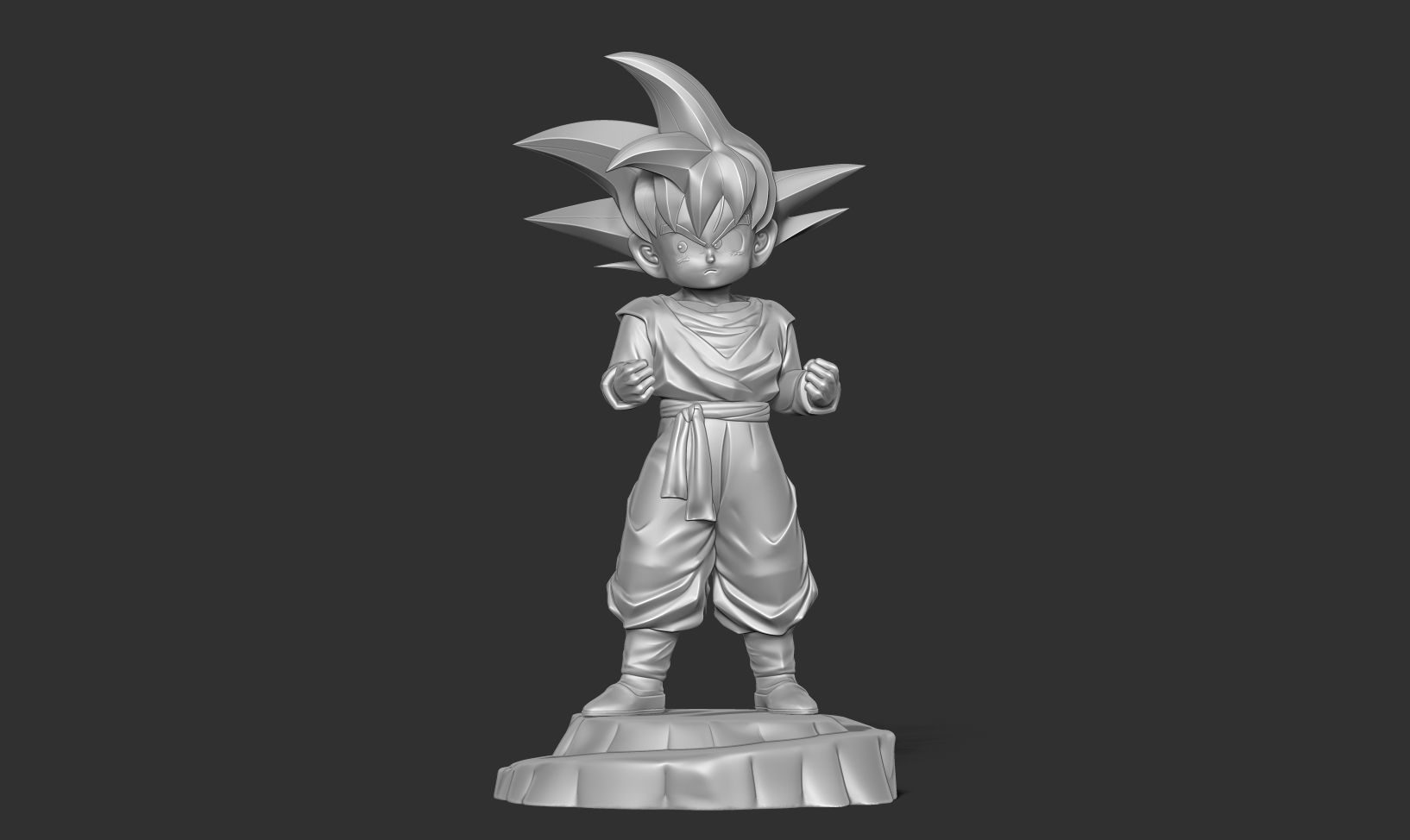 Son Goten - Dragon Ball Fanart 3D print model_9