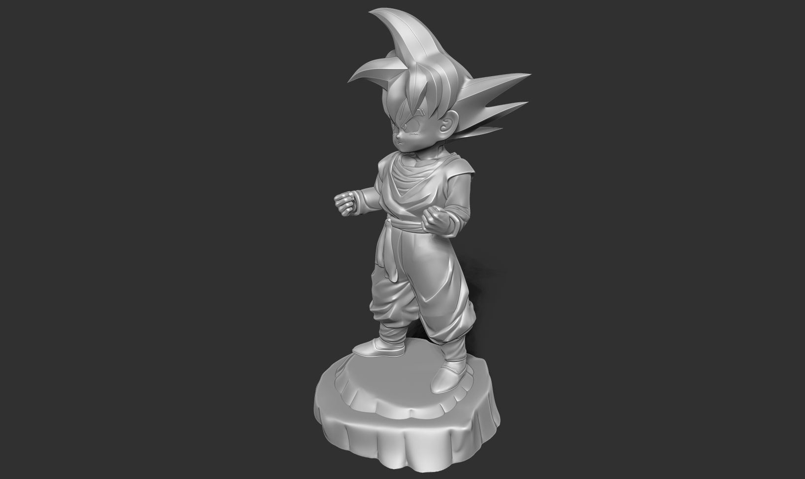 Son Goten - Dragon Ball Fanart 3D print model_15