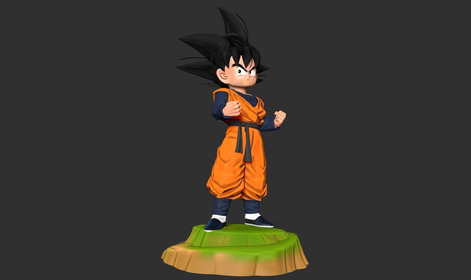 Son Goten - Dragon Ball Fanart 3D print model_5