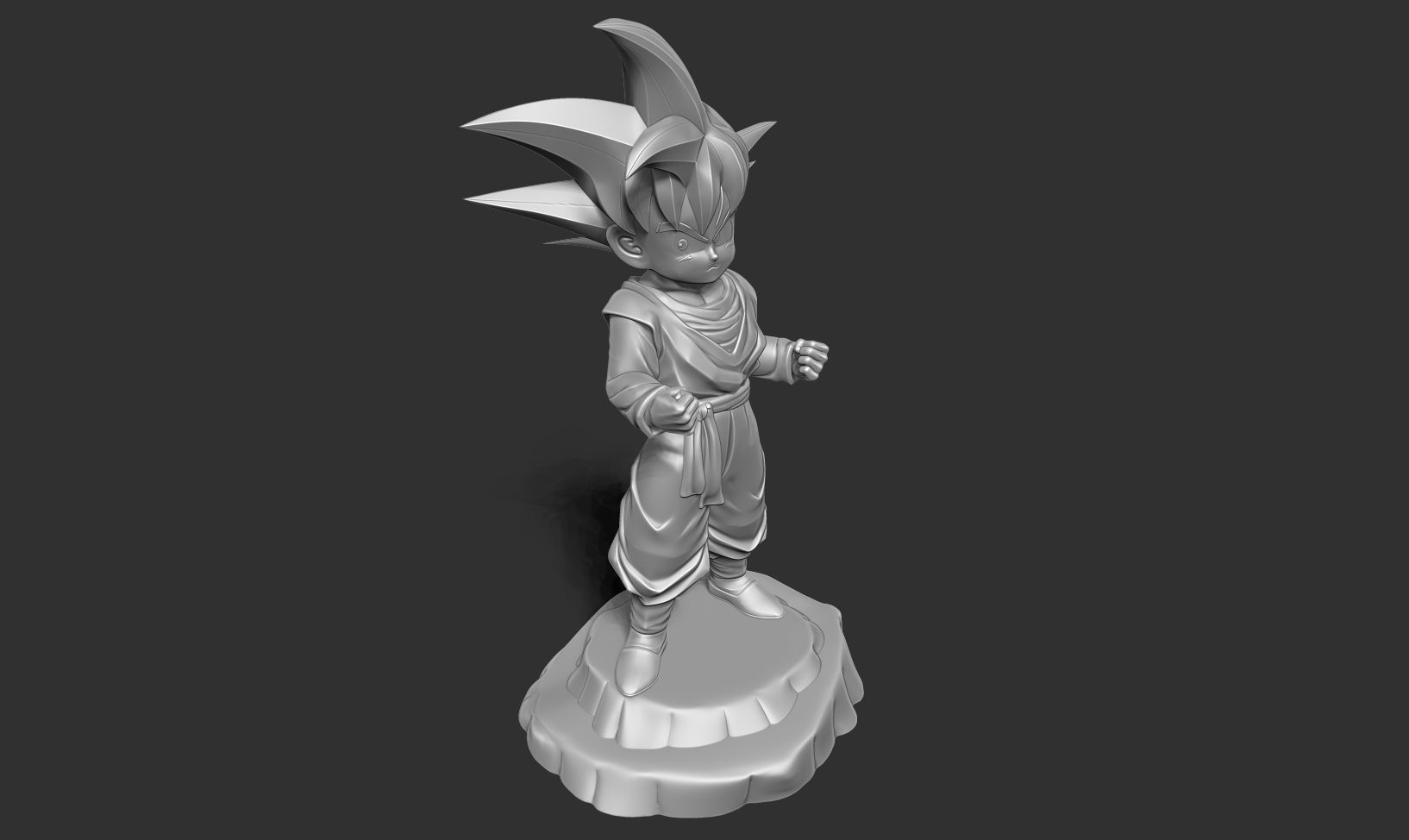 Son Goten - Dragon Ball Fanart 3D print model_17