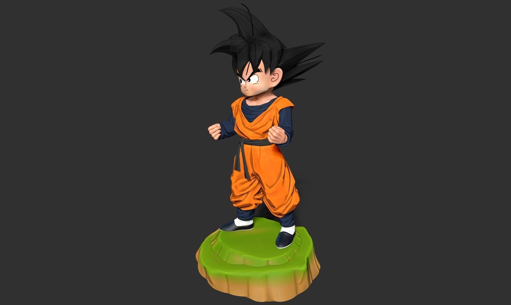 Son Goten - Dragon Ball Fanart 3D print model_16