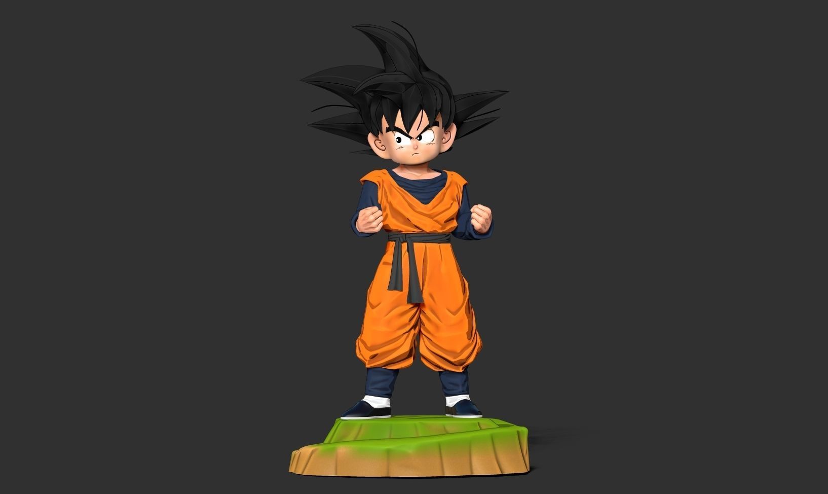 Son Goten - Dragon Ball Fanart 3D print model_7