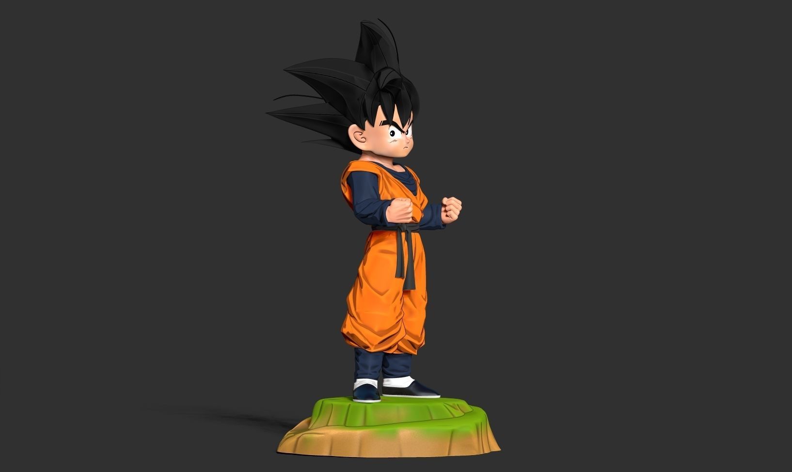 Son Goten - Dragon Ball Fanart 3D print model_12