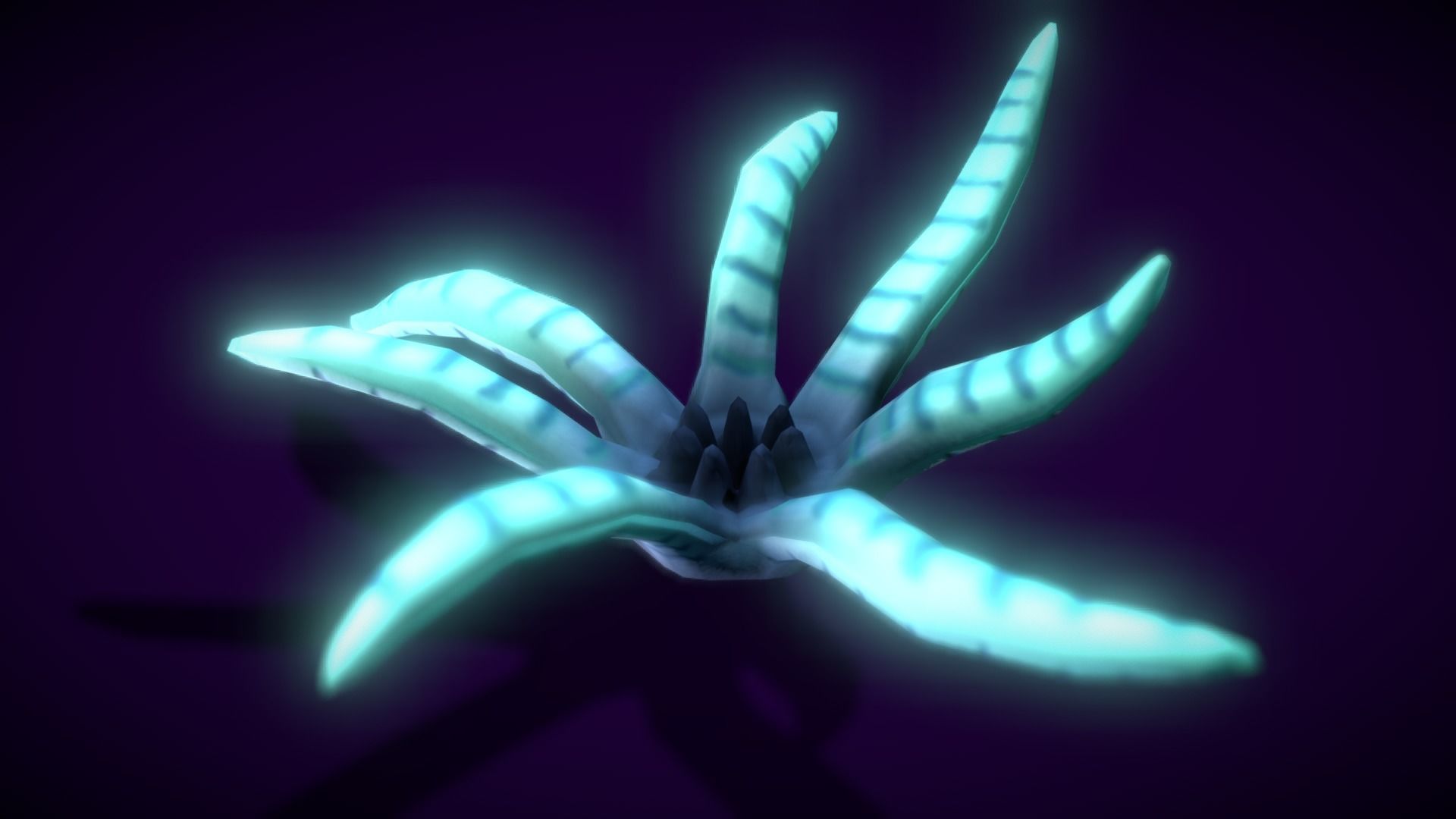 Cartoon Seaweed 11 Low-poly 3D model_11