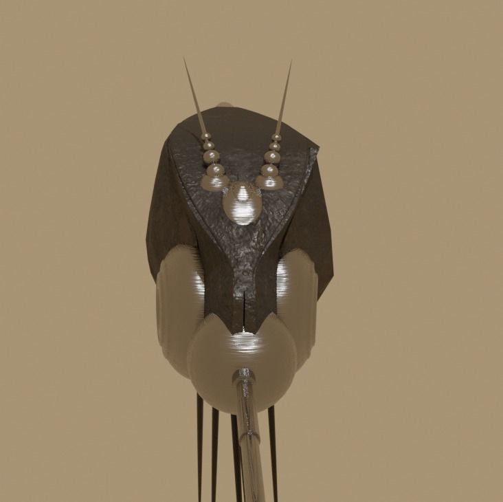 Dune Hunter Seeker Low-poly 3D model_3