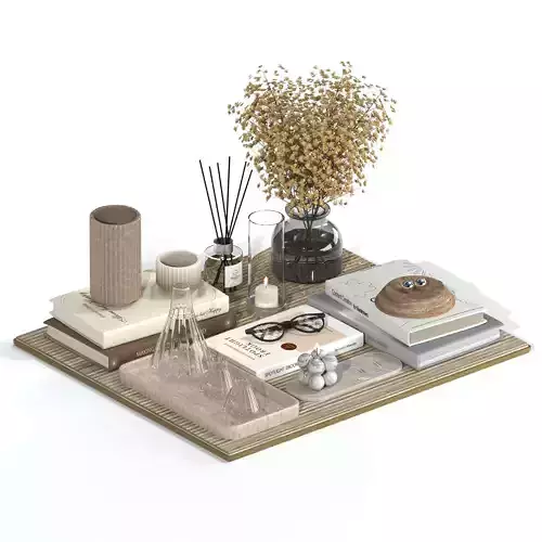 Decorative set 101 3D model