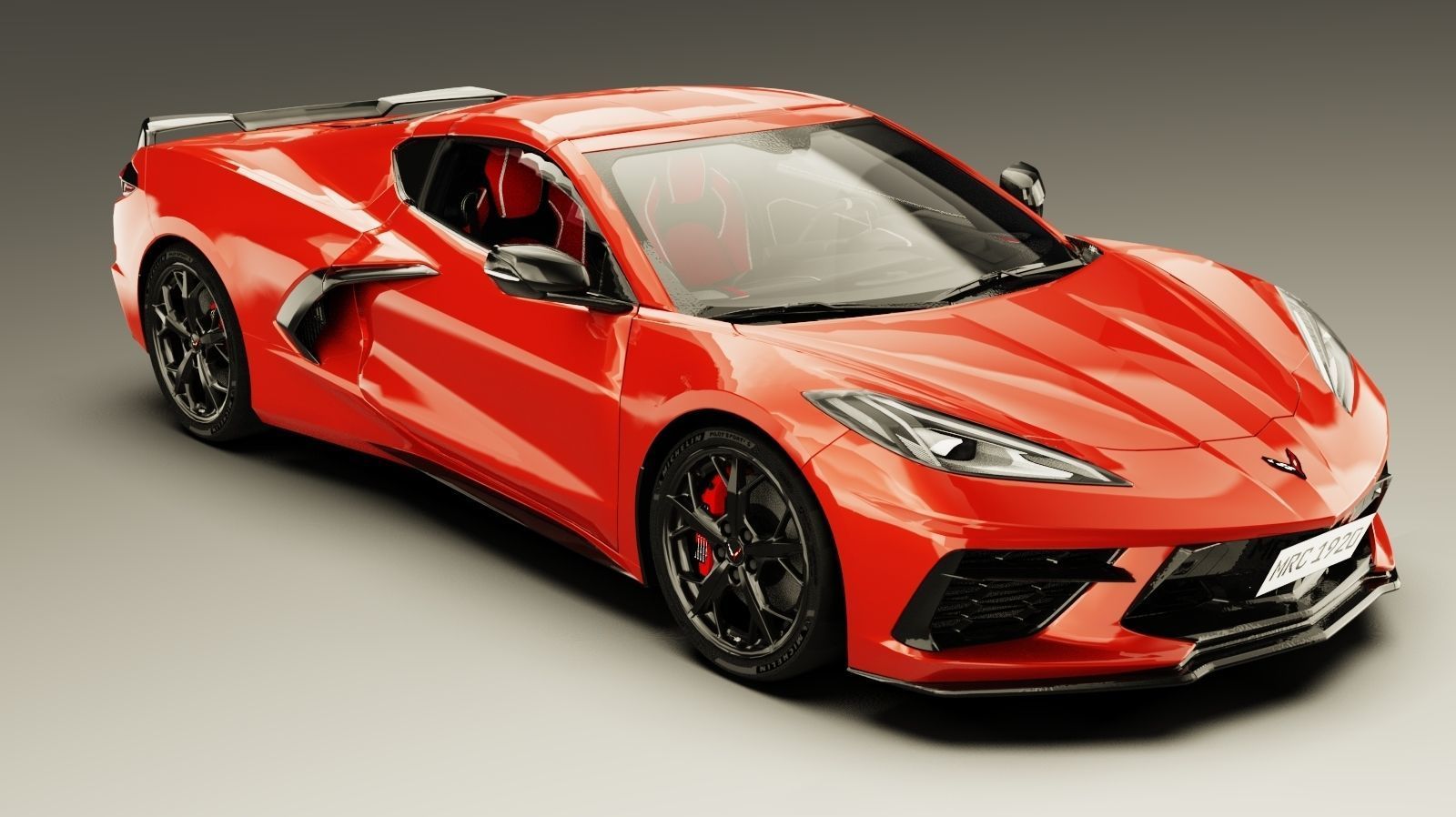 Chevrolet Corvette C8 Stingray CG 2020 3D model_12