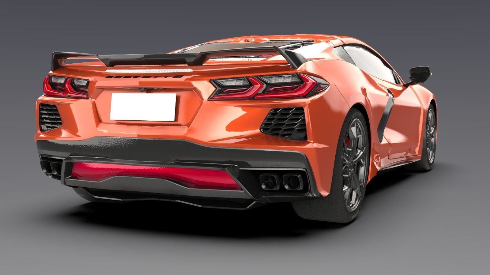 Chevrolet Corvette C8 Stingray CG 2020 3D model_15