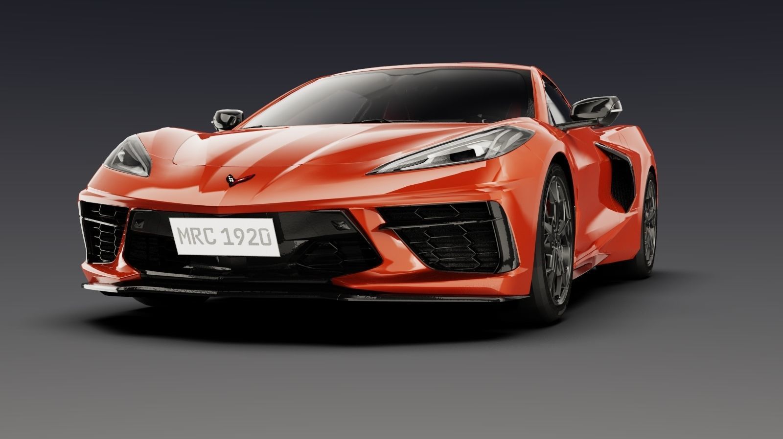 Chevrolet Corvette C8 Stingray CG 2020 3D model_17