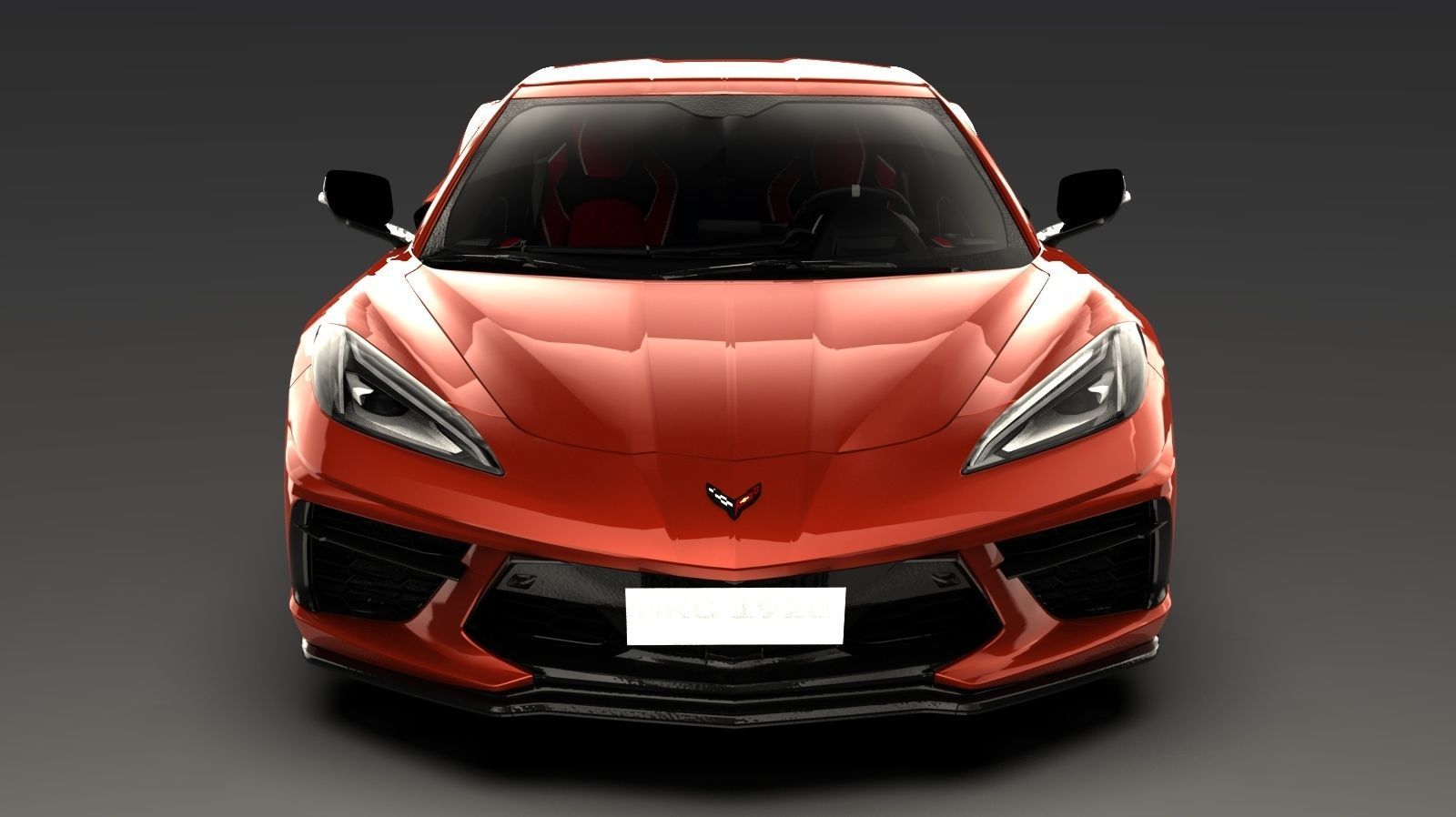 Chevrolet Corvette C8 Stingray CG 2020 3D model_5