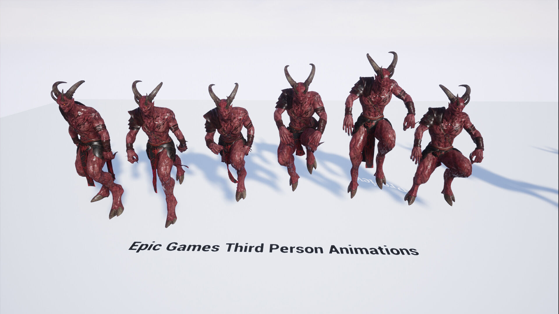 Demon Low-poly 3D model_27