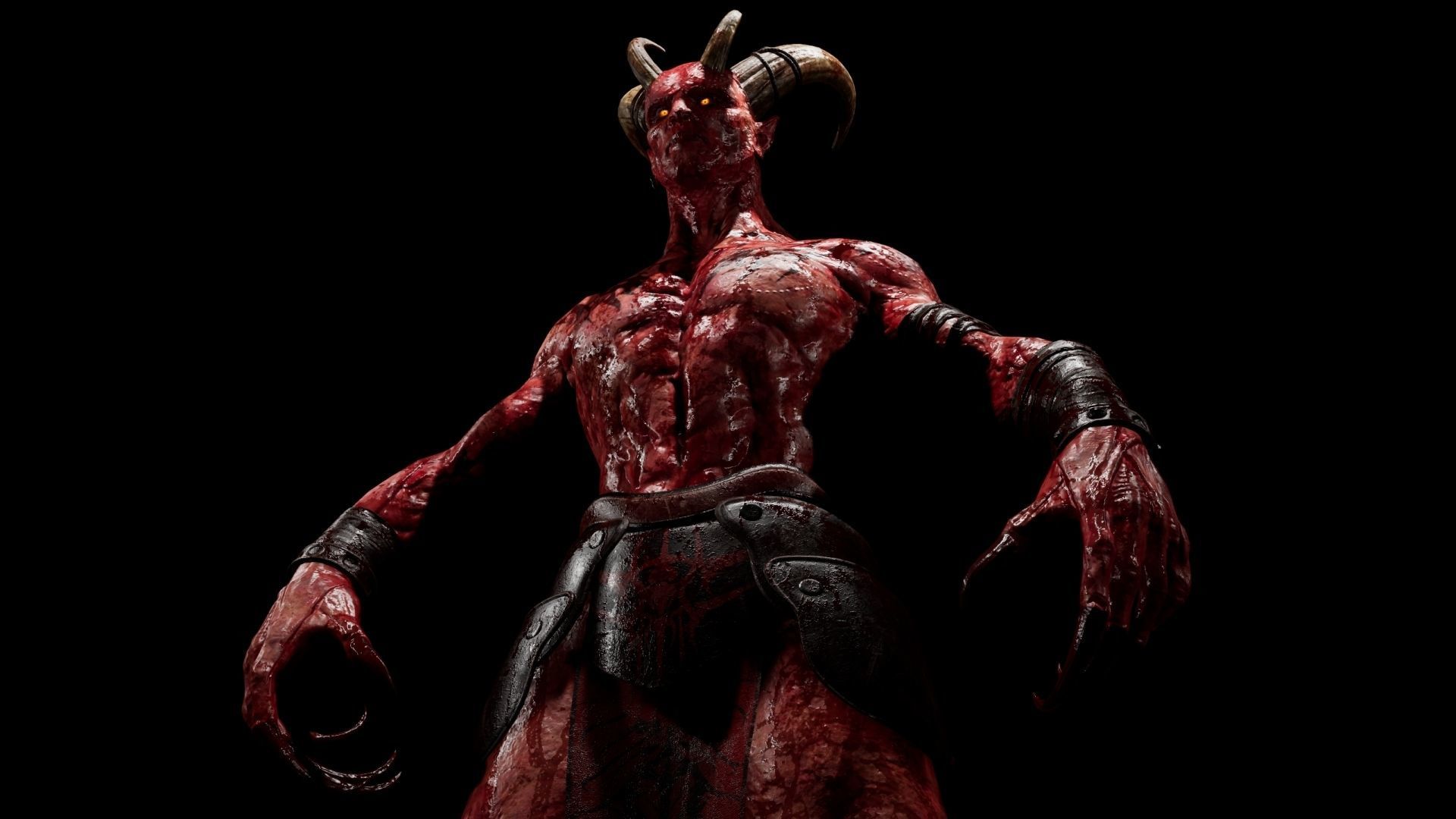 Demon Low-poly 3D model_15