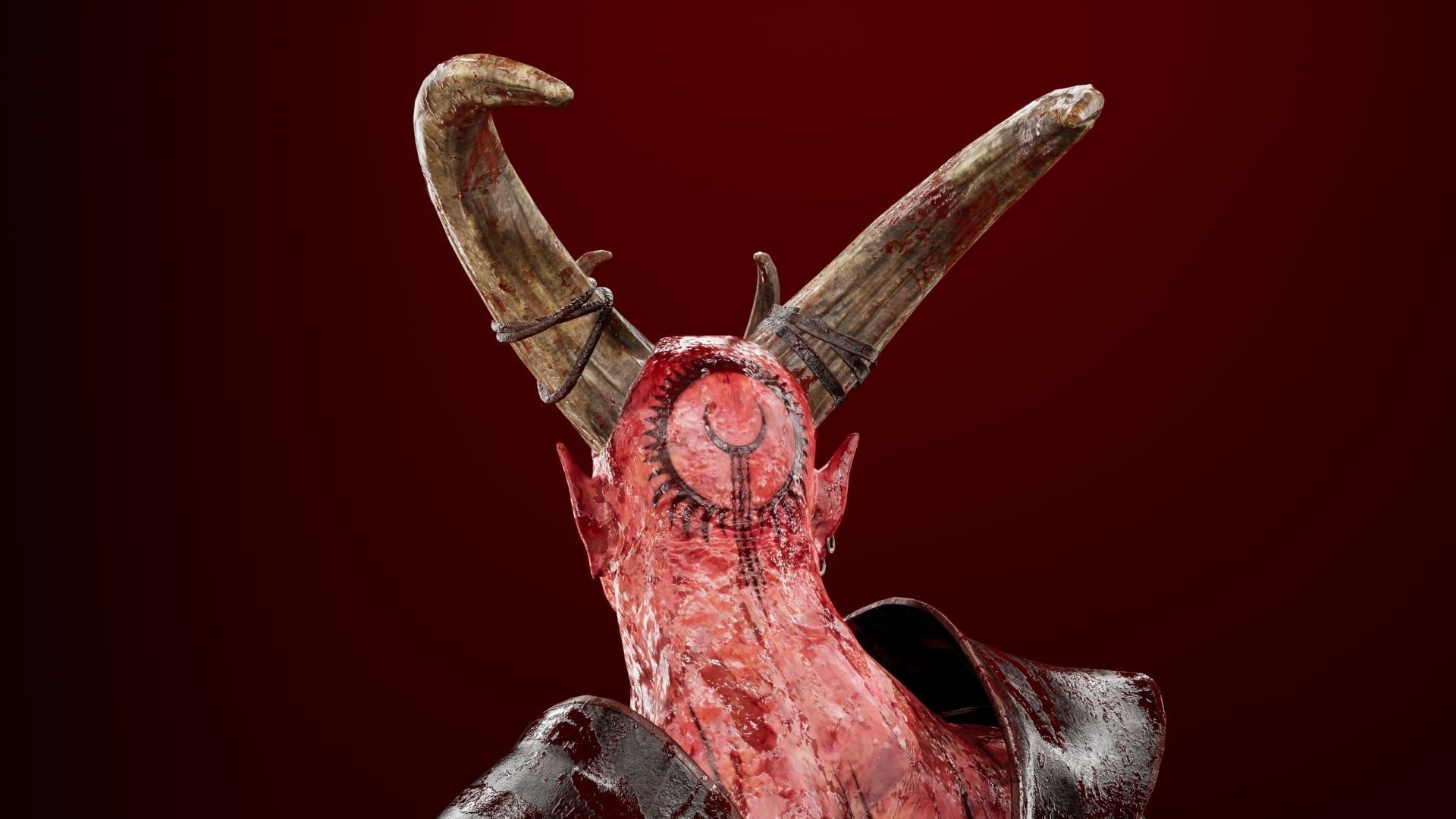 Demon Low-poly 3D model_13