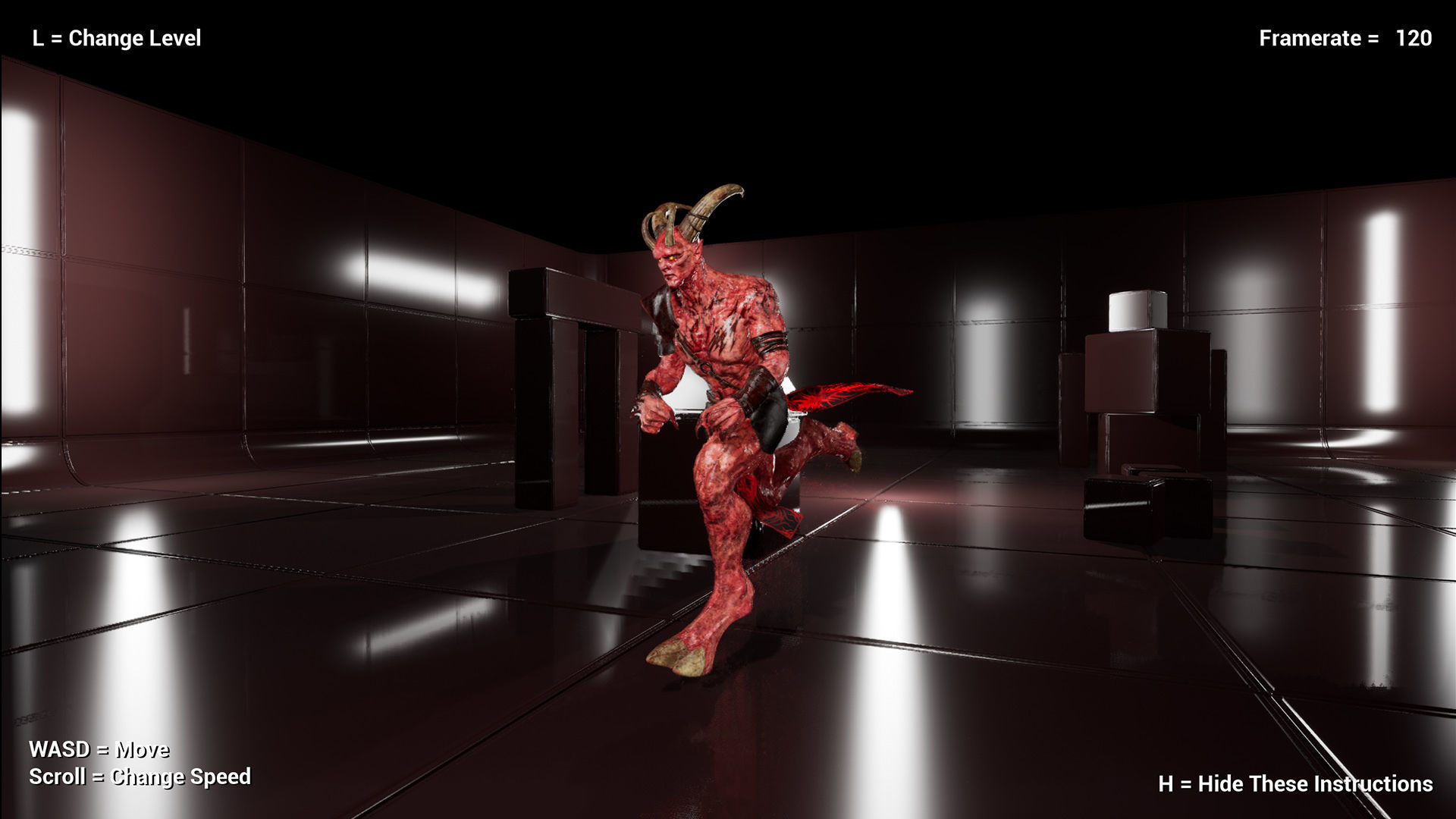 Demon Low-poly 3D model_18