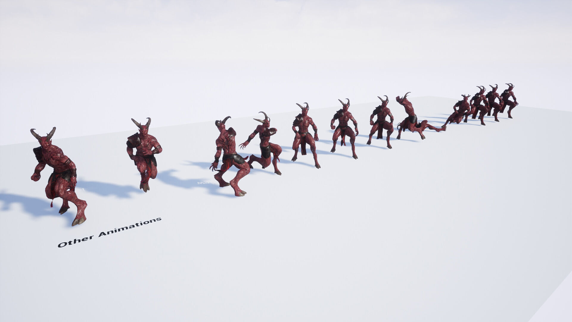 Demon Low-poly 3D model_33