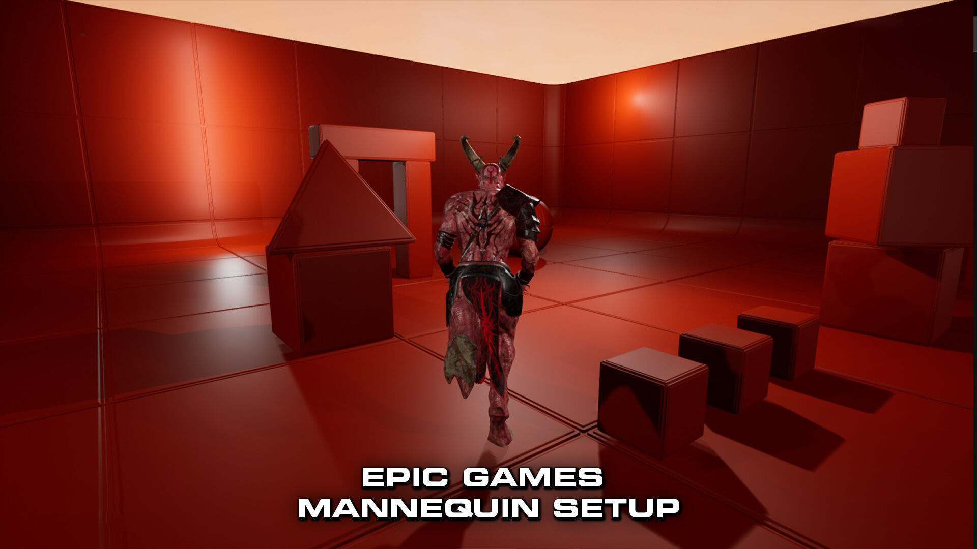 Demon Low-poly 3D model_23