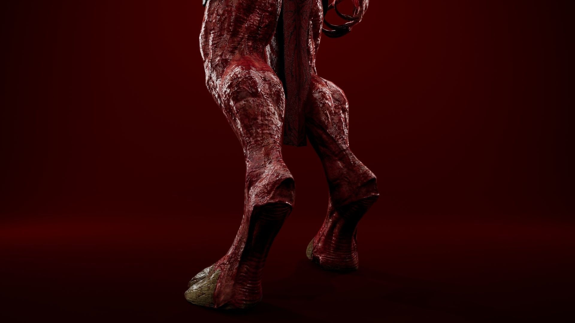 Demon Low-poly 3D model_10