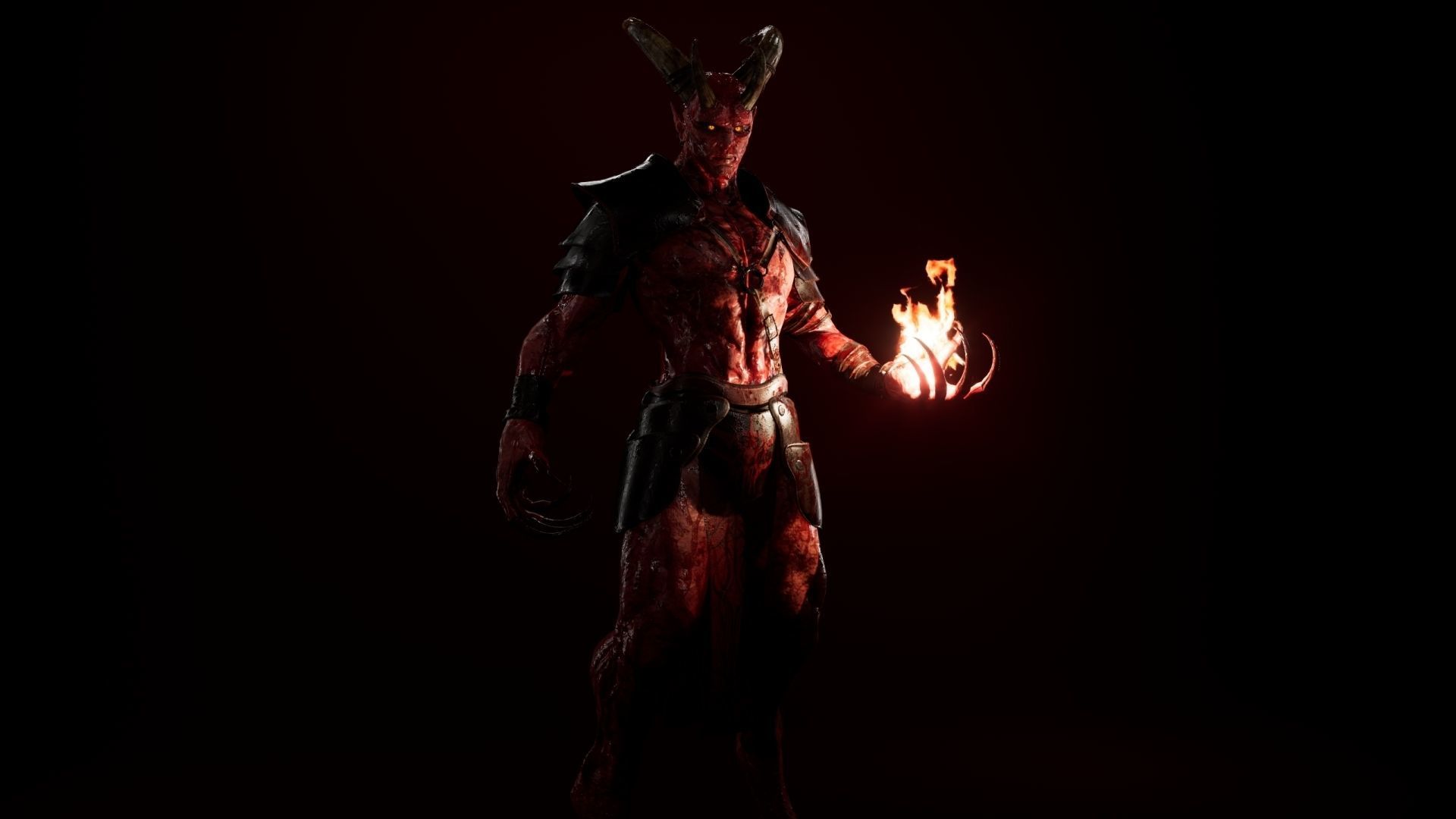 Demon Low-poly 3D model_17