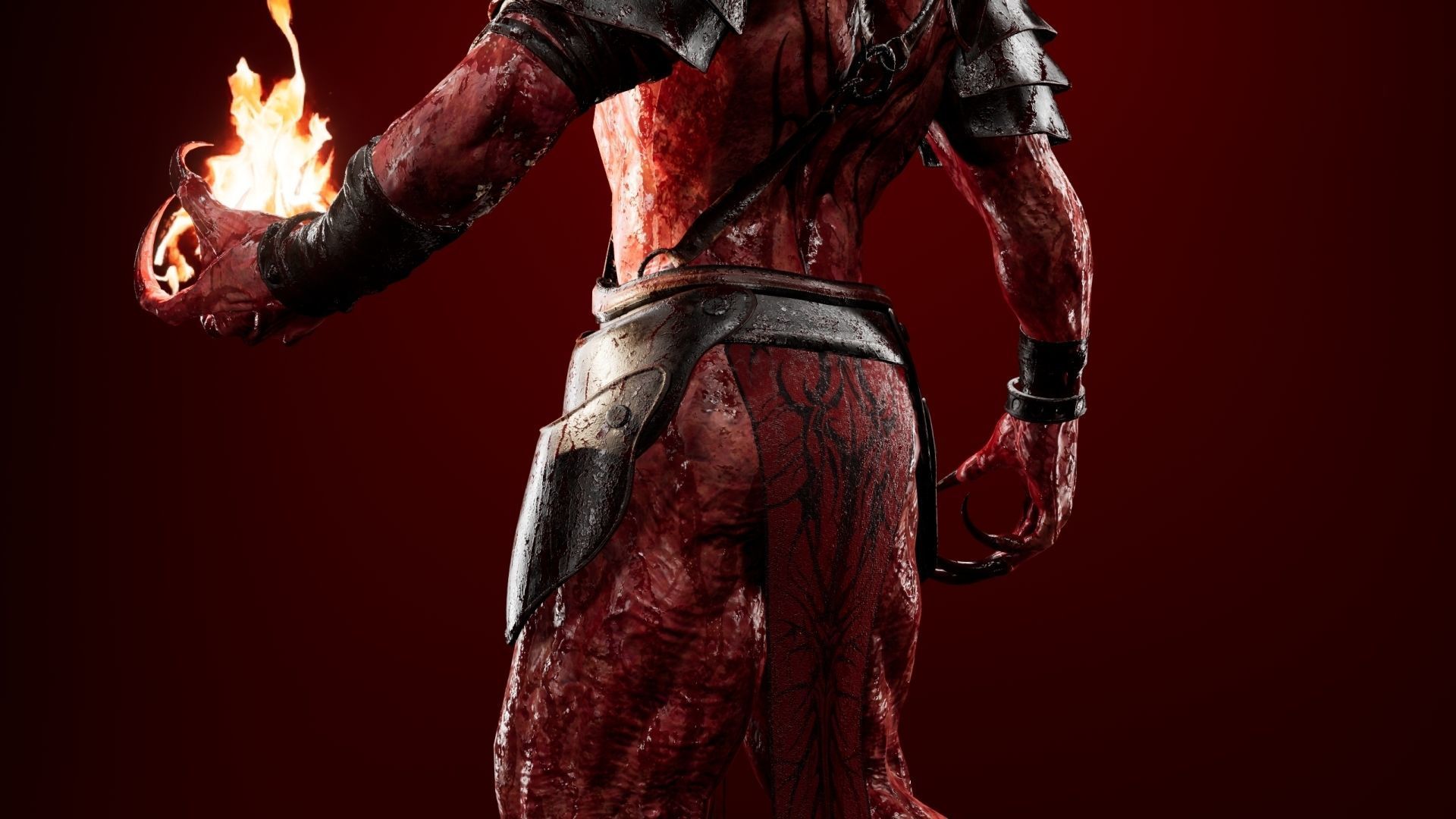 Demon Low-poly 3D model_11