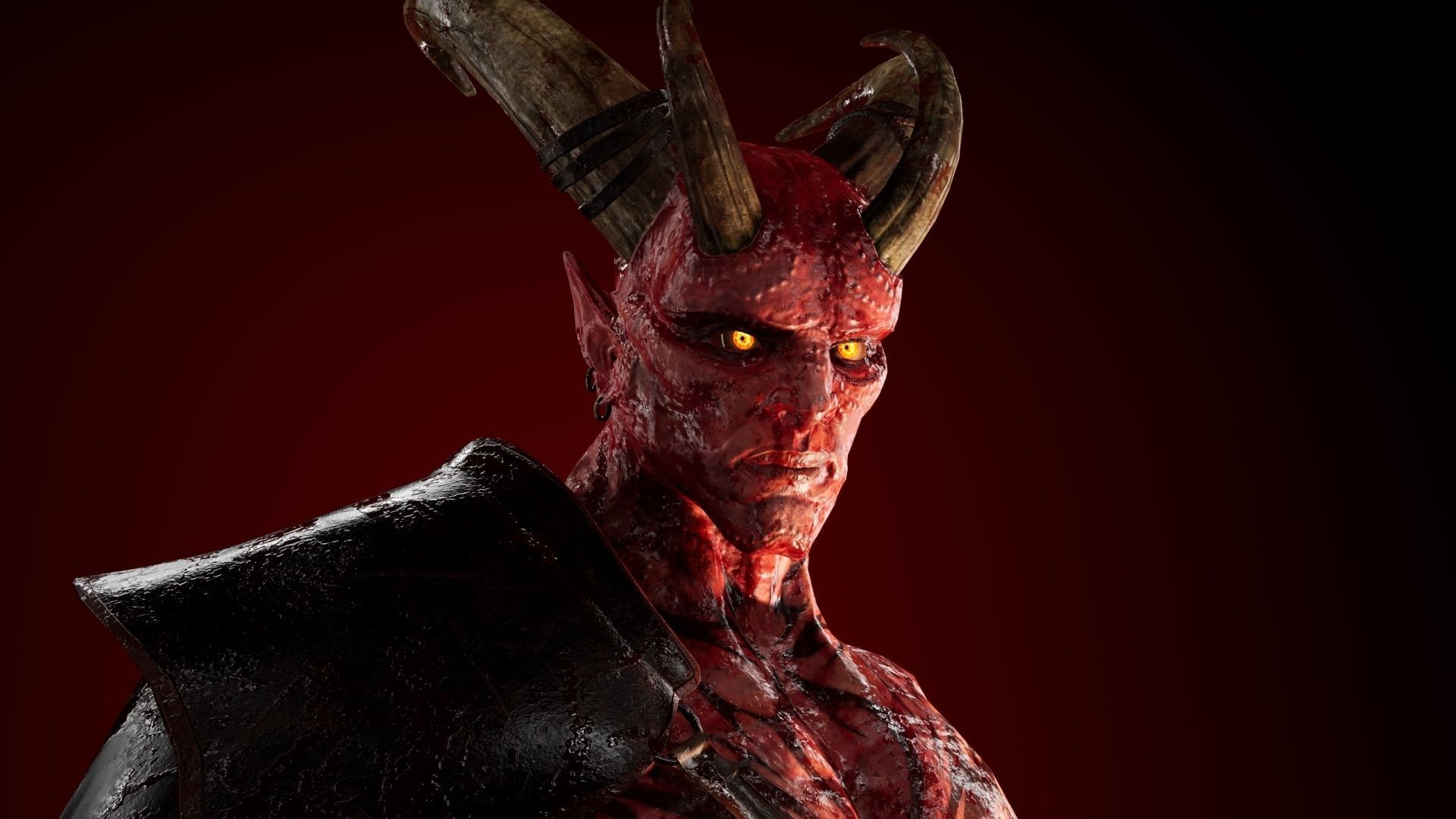 Demon Low-poly 3D model_22