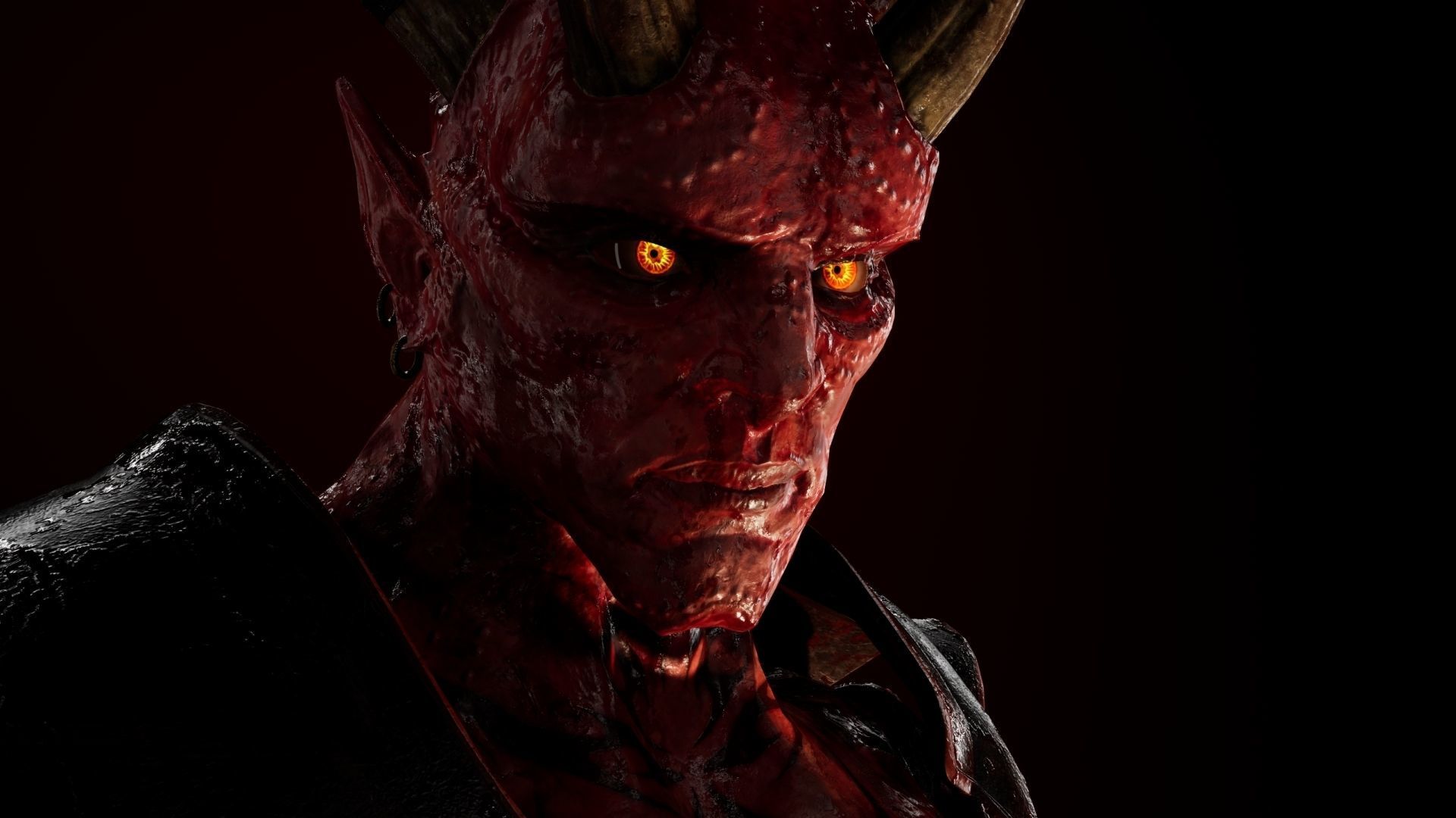 Demon Low-poly 3D model_20