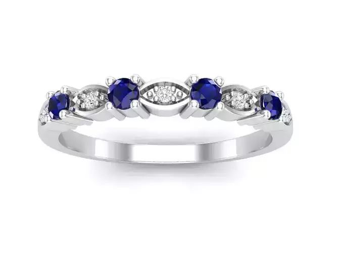 AV 486 Ladies Bridal Stackable Anniversary Wedding Band