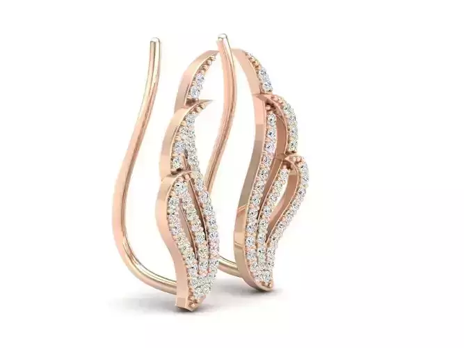 AV 488 Ladies Crawler Climber Earrings