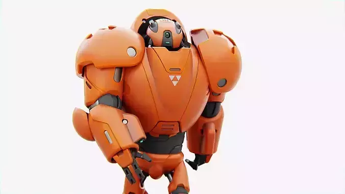 COMBAT DROID M-3000  RIGGED