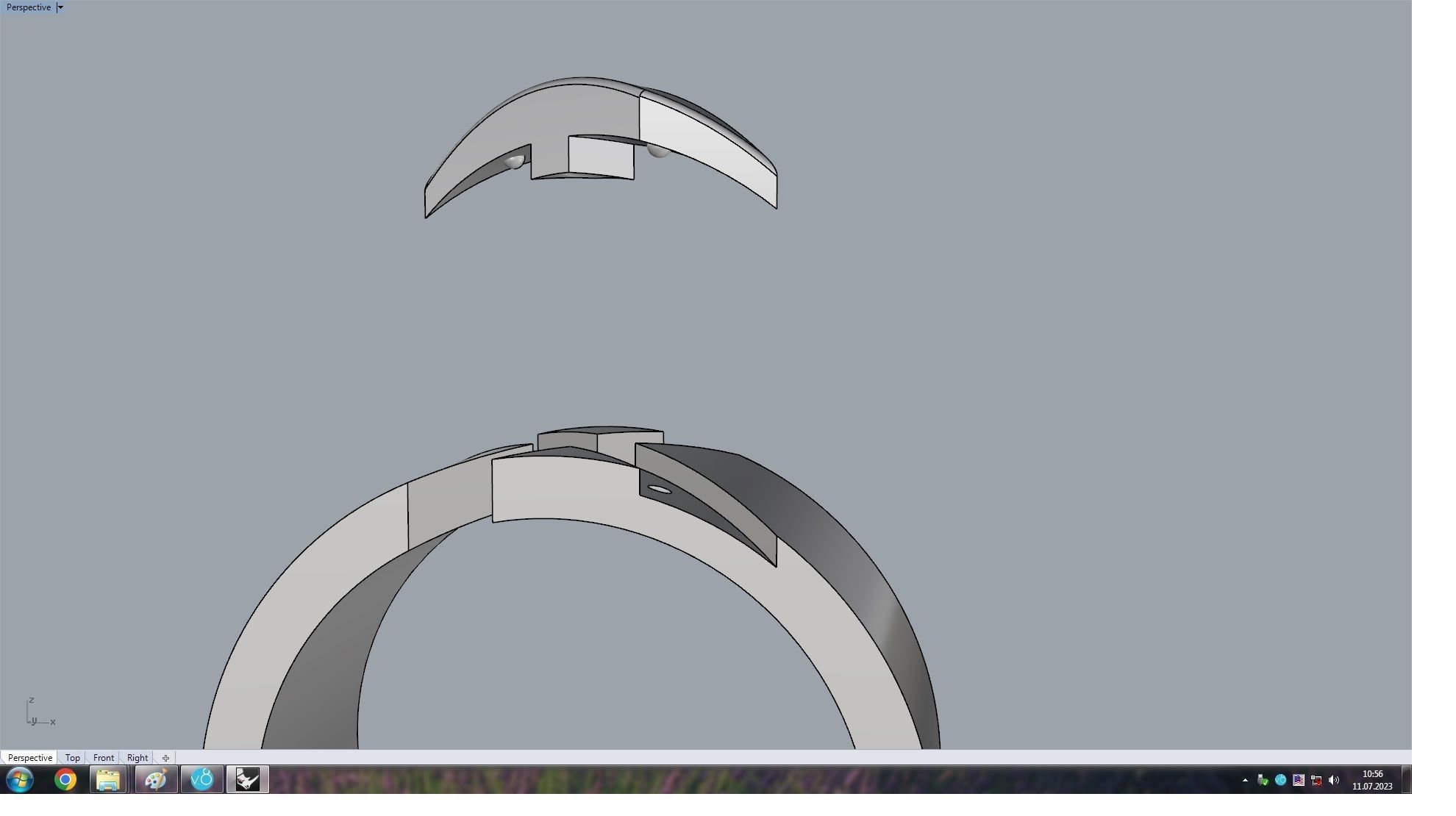  LIENS EVIDENCE RING  3D print model_7