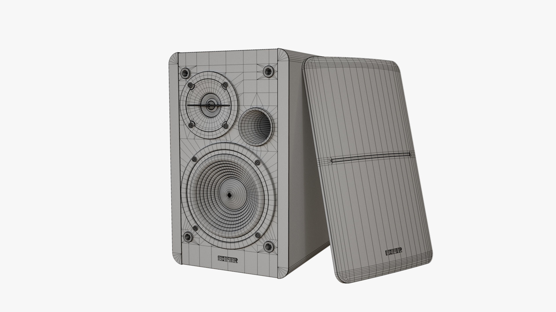 Edifier R1280DB Passive Speaker 3D model_13