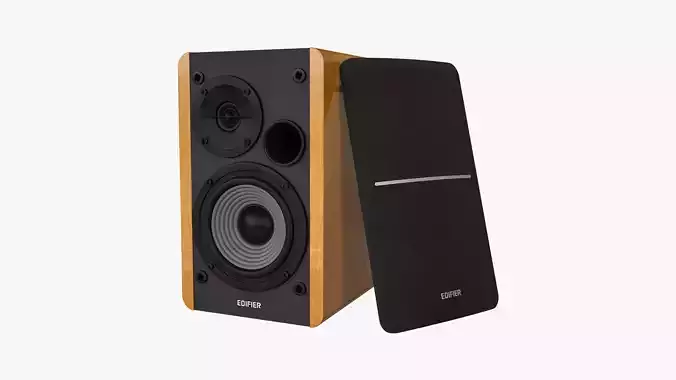 Edifier R1280DB Passive Speaker 3D model Edifier R1280DB Passive Speaker 3D model
