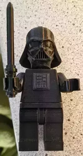 Lord Darth Vader Lego Stile