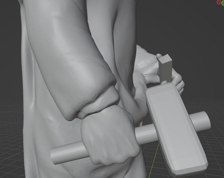 Donatello 3D print model_14