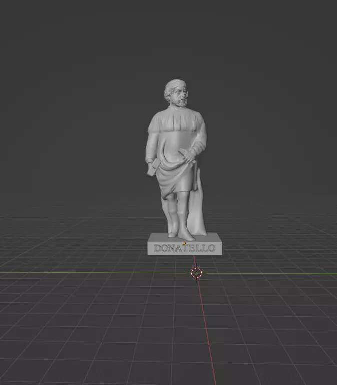 Donatello 3D print model_0