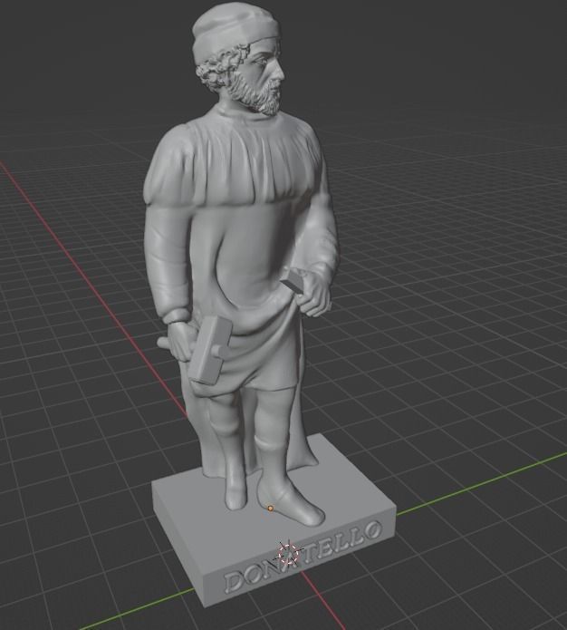 Donatello 3D print model_1