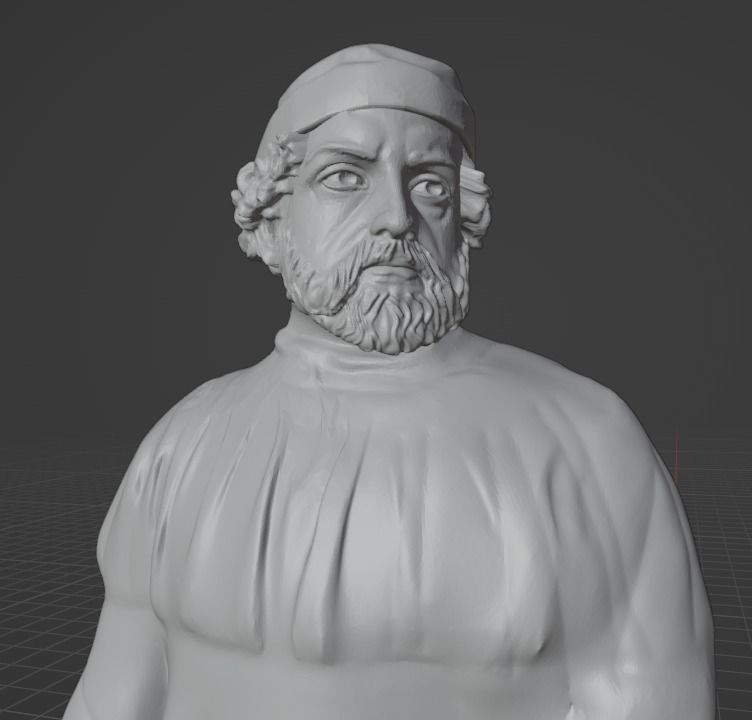 Donatello 3D print model_9