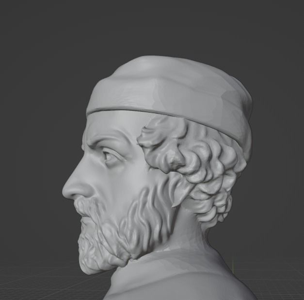 Donatello 3D print model_12